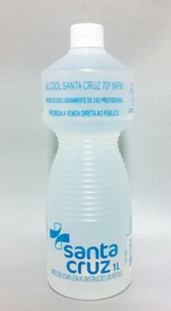 ALCOOL 70 SANTA CRUZ 1L