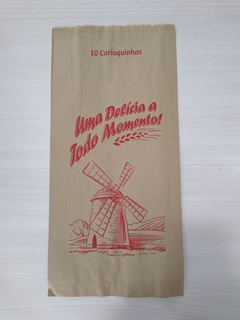 SACO DE PAPEL 10 CARIOCA KRAFT 1000UN
