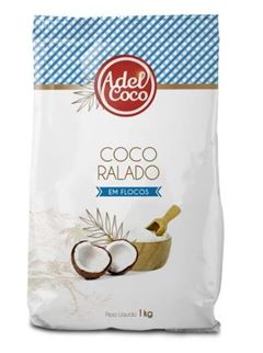 COCO RALADO ADEL DESIDRATADO FLOCOS 1KG