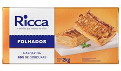 MARGARINA RICCA FOLHADA 2KG