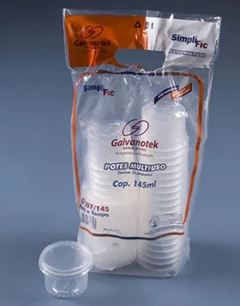 KIT POTE PP 145ML G307 25UN