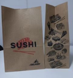 SACO DELIVERY SUSHI Nº4 IMPRE 50UN