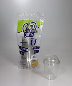G840 SF COPO PET C/ TAMPA BOL 400ML 10UN