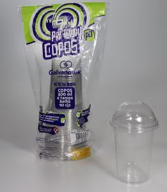G850 SF COPO PET C/ TAMPA BOL 500ML 10UN
