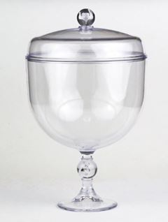 TACA CRISTAL C/ TAMPA 1,250ML BLUESTAR