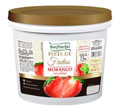 PASTA DE FRUTA MORANGO B PRINC 2,5KG