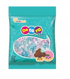 CONFEITO SWEET BLUE DECORA FUN 50G