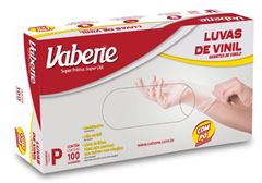 LUVA VINIL PEQ COM PO VABENE 100UN