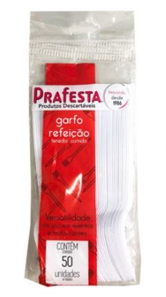 GARFO PREMIUM BCO PRA FESTA 50UN