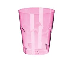 COPO MINI DOCE STRAW ROSA NEON 10UN 25ML