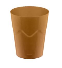 COPO MINI DOCE STRAW DOURADO 10UN 25ML