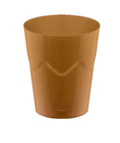 COPO BRIGADEIRO STRAW DOURADO 10UN 50ML