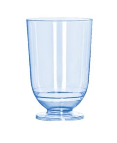 TACA LICOR STRAW AZUL NEON 50ML 10UN