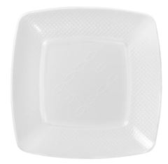 PRATO ACRI QUAD PR15  STRAW BRANCO 10UN