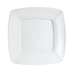 PRATO ACRI QUAD PR21  STRAW BRANCO 10UN