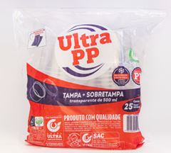 KIT POTE PP 500ML ULTRA 25UN