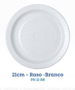 PRATO RASO CRISTALCOPO PR21 BCO 10UN