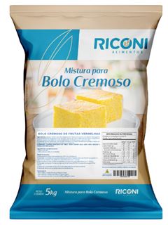 MIST BOLO CREMOSO RICONI FRUTAS VERM 5KG