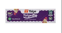 SACO ZIP 700ML FECHO DUPLO TALGE 20UN