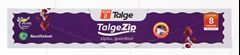 SACO ZIP 4000ML FECHO DUPLO TALGE 8UN