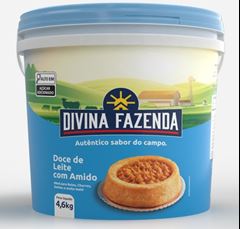 DOCE DE LEITE C/AMIDO DIV FAZENDA 4,6KG