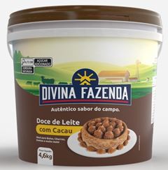 DOCE DE LEITE C/CHOCO DIV FAZENDA 4,6KG