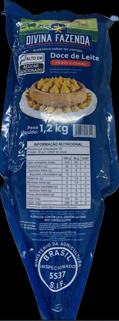 DOCE DE LEITE PURO DIV FAZENDA 1,2KG