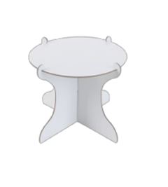 BOLEIRA G 28X22 DESMONT. SILVER PLASTIC