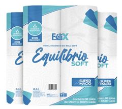 PAPEL HIG BIG ROLL EQUI FELIX 8X300MTS