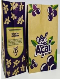 SACO DELIVERY ACAI Nº2 IMPRESSO 50UN