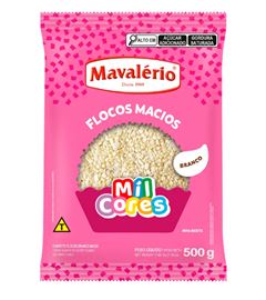 FLOCOS MACIO MILCORES BRANCO 500G