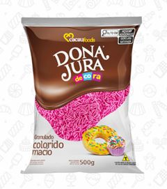 GRANULADO MACIO DONA JURA ROSA 500G