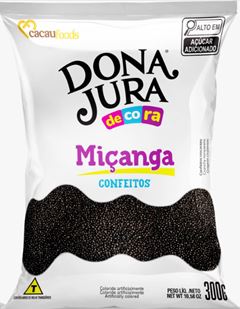 CONFEITO MICANGA PRETO 300G