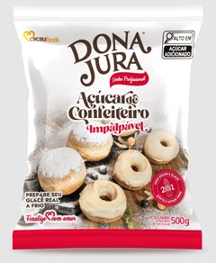 ACUCAR CONFEITEIRO DONA JURA 500G