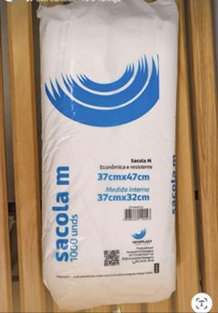 SACOLA 37X47 M NEWPLAST 100UN