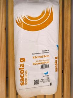 SACOLA 42X53 G NEWPLAST 100UN