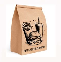 SACO DELIVERY KRAFT P ECO LANCHE 50UN