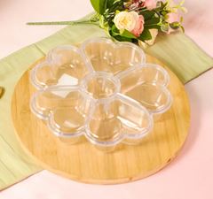 FONDUE BOX FLOR PETISQUEIRA TRANSPARENTE