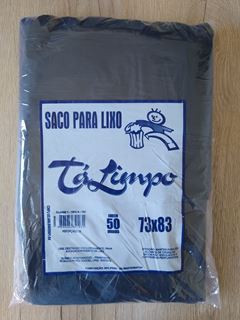 SACO DE LIXO 100 LT 0,6 50UN