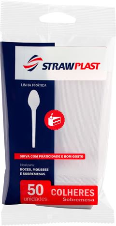 COLHER SOBR FESTA CSB620 BCA STRAW 50UN