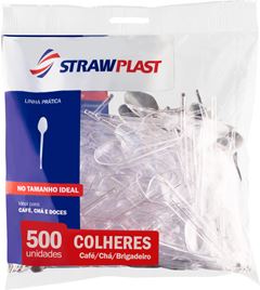 COLHER CAFE/BRIG CSC631 STRAW 500UN