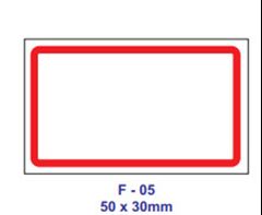 ETIQUETA F5 50X30MM 660 UN